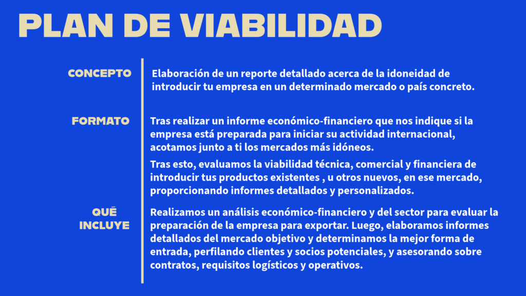 Consultoría de comercio internacional