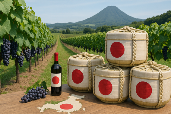 El mercado vitivinícola japonés en 2023