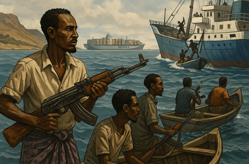 El origen de la piratería somalí