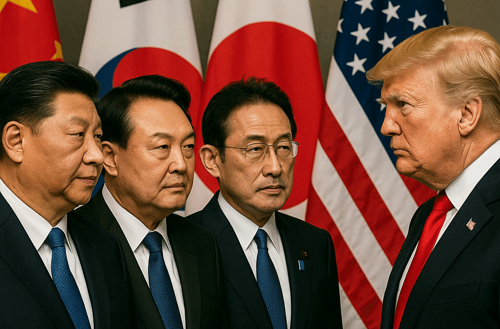 Bloque del Pacífico: Japón, China y Corea frente al proteccionismo de EE.UU.