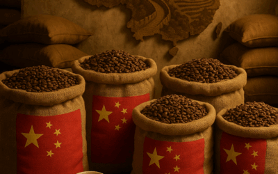 El mercado cafetero chino en 2024